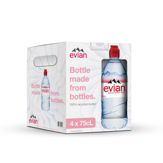 Evian Pet 4 x 0.75L