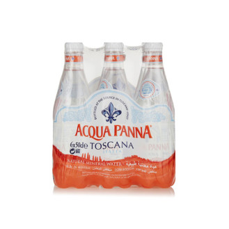 Acqua Panna Toscana Bottled Natural Mineral Water 6 x 500ml