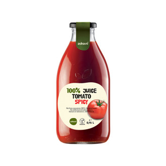 Zdravo Organic Tomato Spicy Juice 100% 750ml 