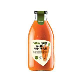 Zdravo Organic Carrot and Apple Juice 100% 750ml
