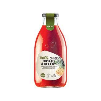 Zdravo Organic Tomato and Celery Juice 100% 750ml