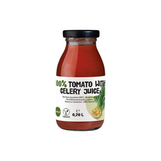 Zdravo Organic Tomato and Celery Juice 100% 200ml