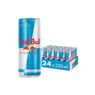 Red Bull Energy Drink Sugar Free 24x250ml