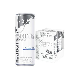 Red Bull Energy Drink White 4 x 250ml