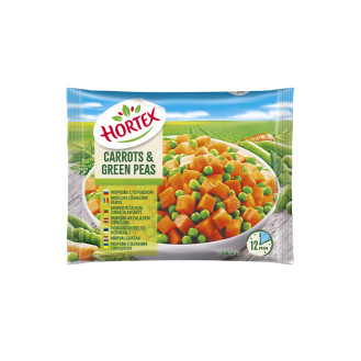 Hortex Carrot with Green Peas 400g