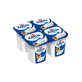 Zott Zottis Classic Natural Plain Yoghurt 4 x 29g