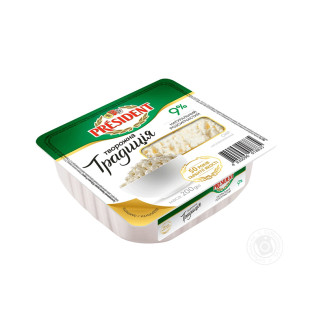 President Cottage Cheese 9% Fat 200g